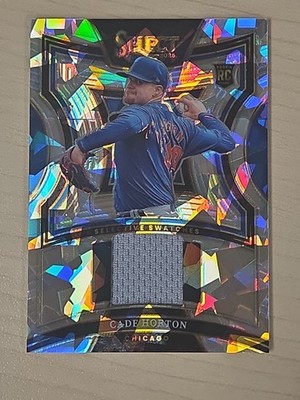 2025 Panini Select - Selective Swatches Cade Horton #SS-CH Ice Prizm Relic RC