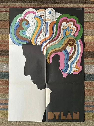 Bob Dylan Greatest Hits USA 1st Pressing 1967 Vinyl LP Milton Glazer Poster VG
