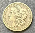 1897-O Morgan dollar. Strong contrasting strike. Rare date. Free fast shipping.