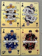 2025-26- O-Pee-Chee -Lot of 5 Playing Cards -Barzal,Guentzel,Forsberg + 2 More