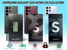 NEW SAMSUNG GALAXY S23 ULTRA 5G/S22 ULTRA 5G GSM CDMA FACTORY UNLOCKED-SEALED