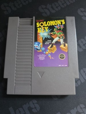 Solomon's Key (1987) 5 Screw NES Authentic Cleaned Tested