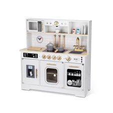 OOOK Kids Play Kitchen Set with Plenty of Features, Sink, Oven, Sto... Fast Ship