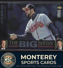 John Smoltz 1997 Collector's Choice The Big Show #4 Atlanta Braves