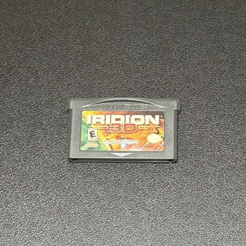 Iridion 3D Game Boy Advance Authentic Nintendo GBA Vintage Cartridge Only