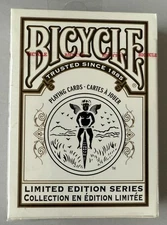 Bicycle playing cards-Limited Edition-White-New and sill in plastic