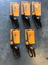 Lot 5 Fiskars Garden Swivel Grass Shears Black Orange