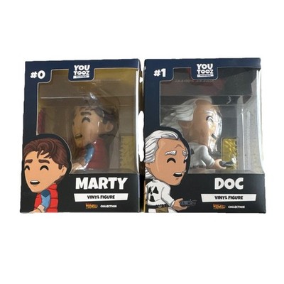 Youtooz Marty and Doc Vinyl Figure #0 and #1 Back to the Future Collection
