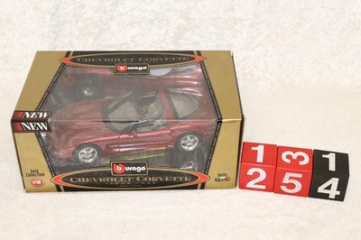 Burago Chevrolet Corvette Targa 1998 Modellauto 1:18  -254-