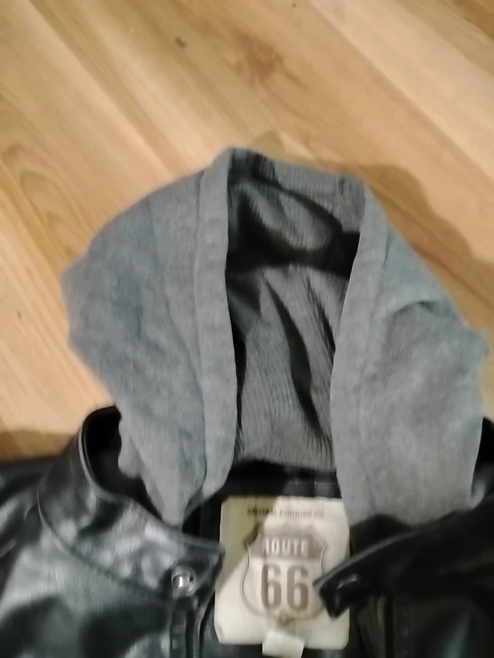 Route 66 Mens Leather Jacket Small - Image 2 of 4