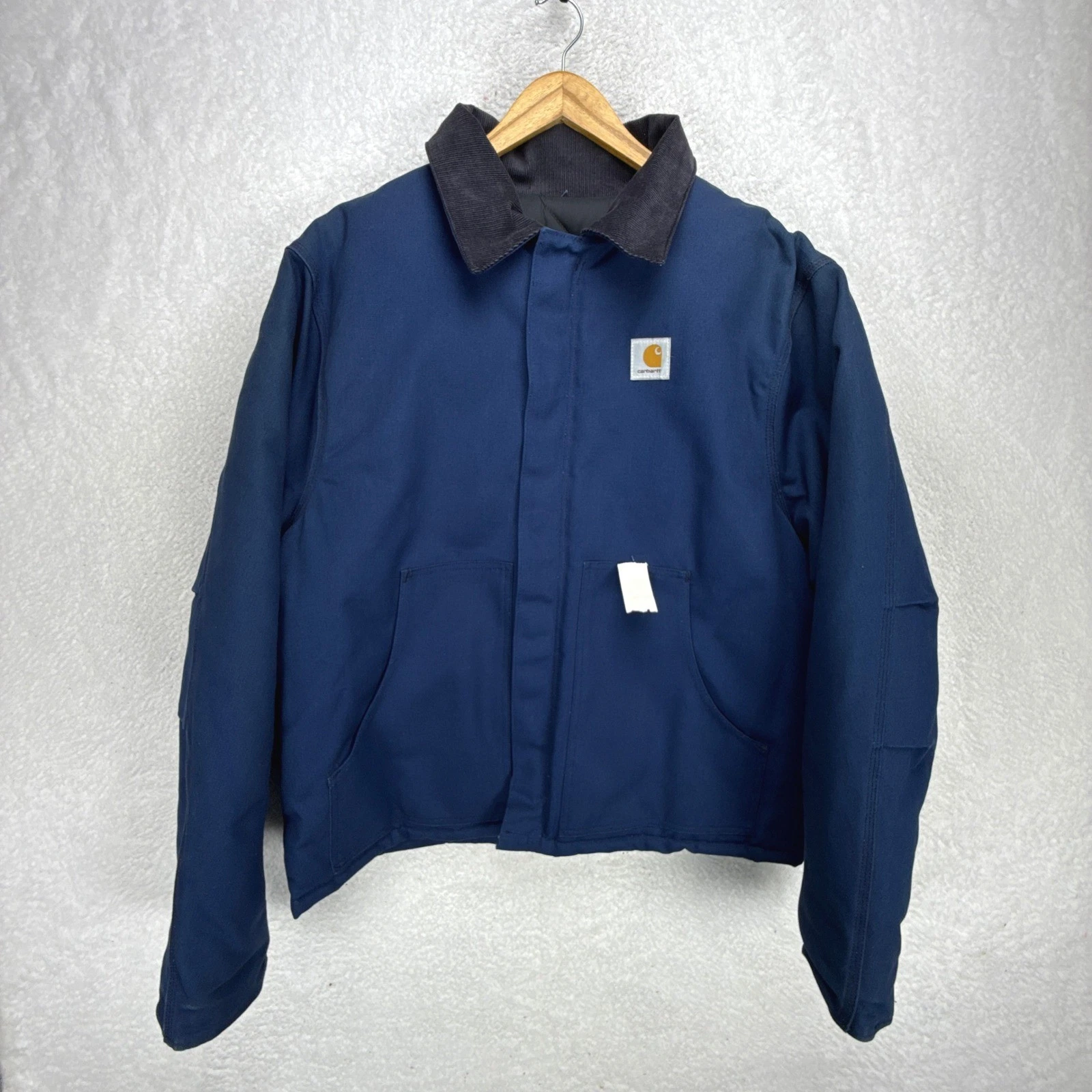 Carhartt Sandstone Jacket Arctic Quilt Lined Mens 50 Tall JQ1902 Navy NWT NOS