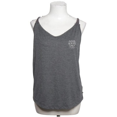 Roxy, Tank­top, Größe: XL, Grau, Polyester/Viskose, Einfarbig, Damen #k2t