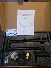 Havin Upside Down Design Pot Filler Stainless Steel Black Wall Mount Faucet NIB