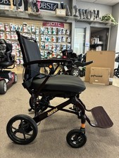 Pride Jazzy Carbon Lightweight Travel Power Wheelchair