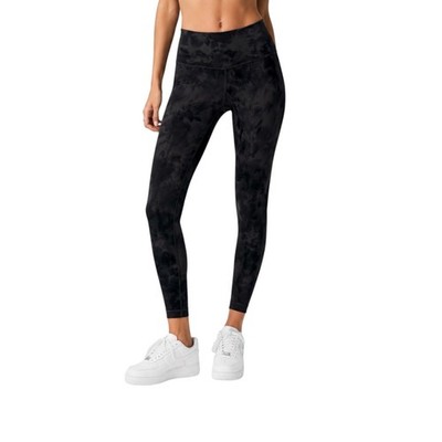 Lululemon Align 27 Leggings Size 2 Black Tie Dye Nulu High Rise