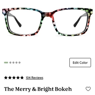 Pair Eyewear - Kirby Topper The Merry and Bright Bokeh
