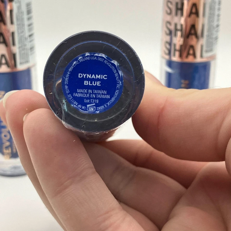 Revolution Shadow Bomb Cream Eyeshadow Dynamic Blue 3Set - UK Brand New - Image 4 of 4