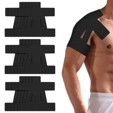 15 Pcs Precut Kinesiology Tape for Shoulder  Shoulder Tape for Shoulder Pain Reli