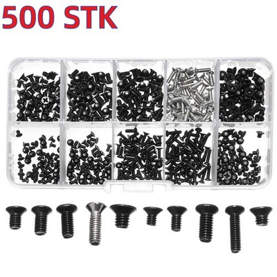 500stk Laptop Notebook Computer Schrauben Kit Set Für IBM HP Dell Lenovo Samsung