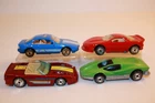 4 Vintage Hot Wheels Ultra Hots Cars SILVER BULLET / CORVETTE / BMW / CAMARO