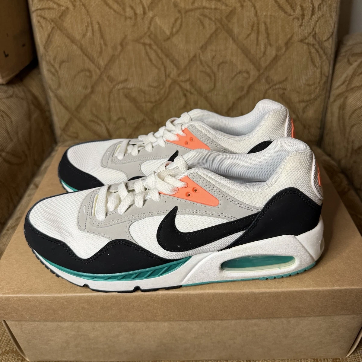 Nike Air Max Correlate White Black New Green W for sale | eBay