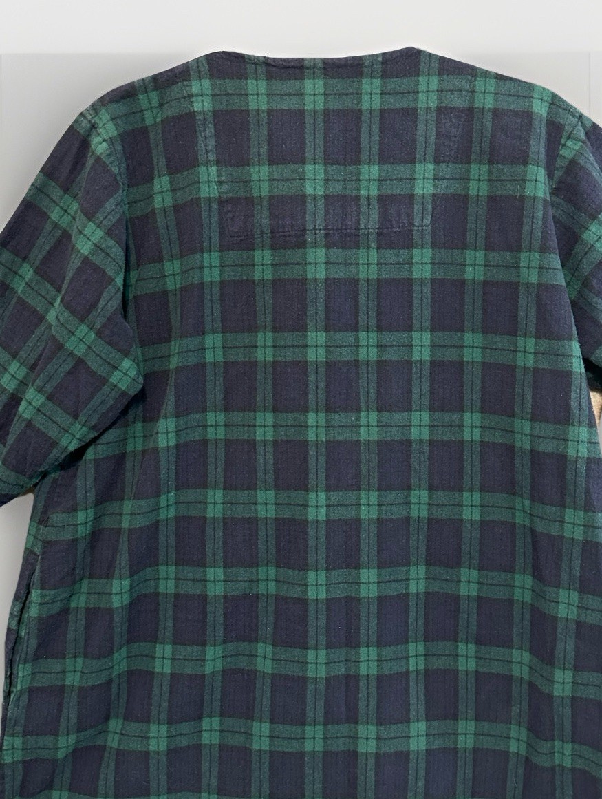 The Vermont Country Store Flannel Gown Women's Large 100percent Cotton Midi Classic image 4