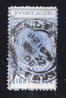 Australia 1902 Stamp SG#271 used CV=26 6$