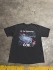 Vintage In The Beginning…God Tee Men’s L Single Stitch 90’s Religious