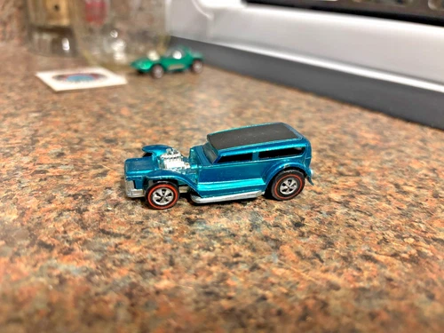 Redline hot wheels The Demon (Aqua) W/ button