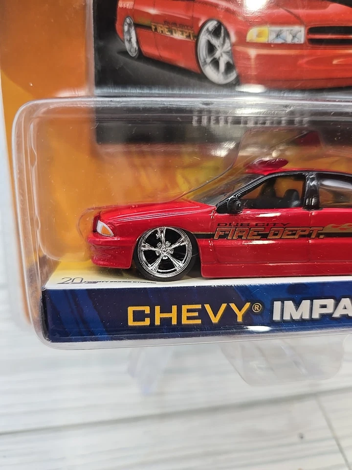 NOS DUB CITY Chevy Impala SS Fire Department Vehicle Jada Toys - Image 3 of 4