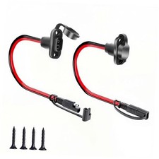 2-Pack SAE Quick Connect Harness  1FT 12AWG Waterproof SAE Extension Cord