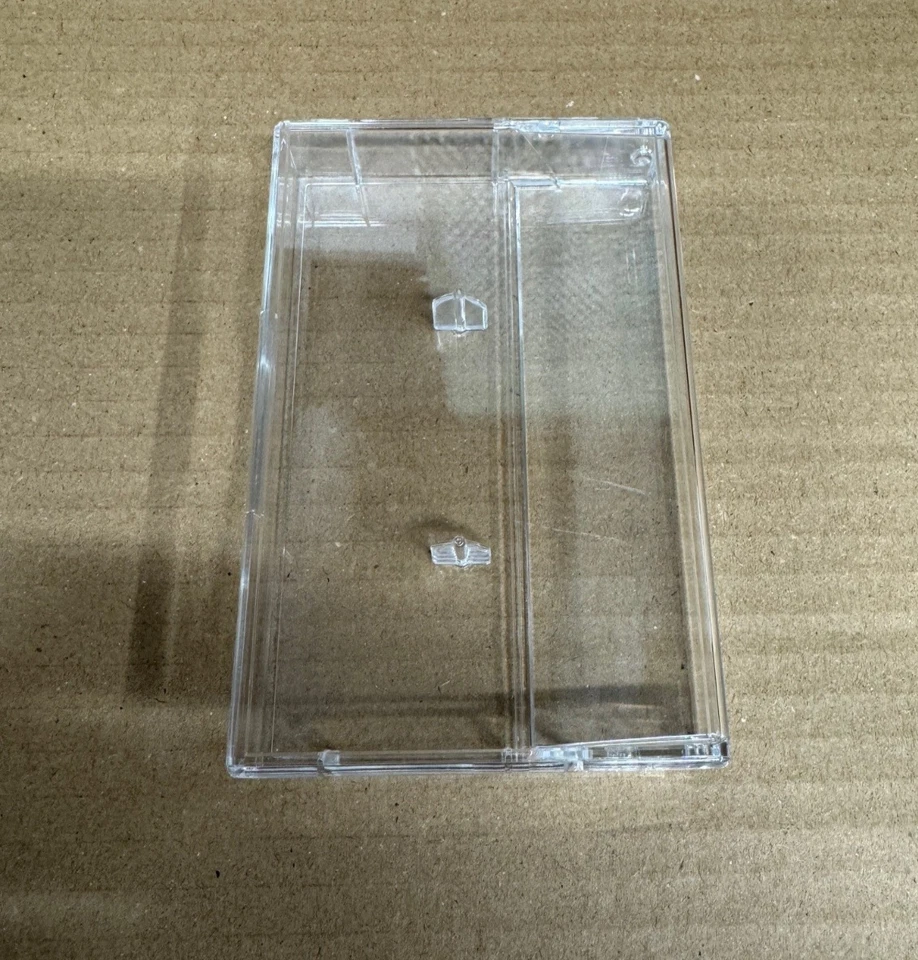 10 X EMPTY CLEAR AUDIO CASSETTE CASES - REPLACEMENT CASES - NEW 10 UNITS MUSIC - Image 4 of 4