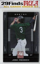 Josh Reddick Rookie Baseball Card 2008 Donruss Elite Extra Edition #59 Red Sox. rookie card picture