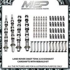 RANGE ROVER SPORTBRAKE 306DT 3.0 DIESEL INLET EX CAMSHAFTS REBUILD KIT
