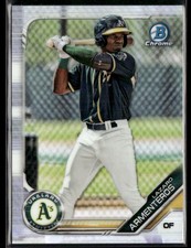2019 Bowman Draft #BDC-198 Lazaro Armenteros Chrome Refractor Card 0903H