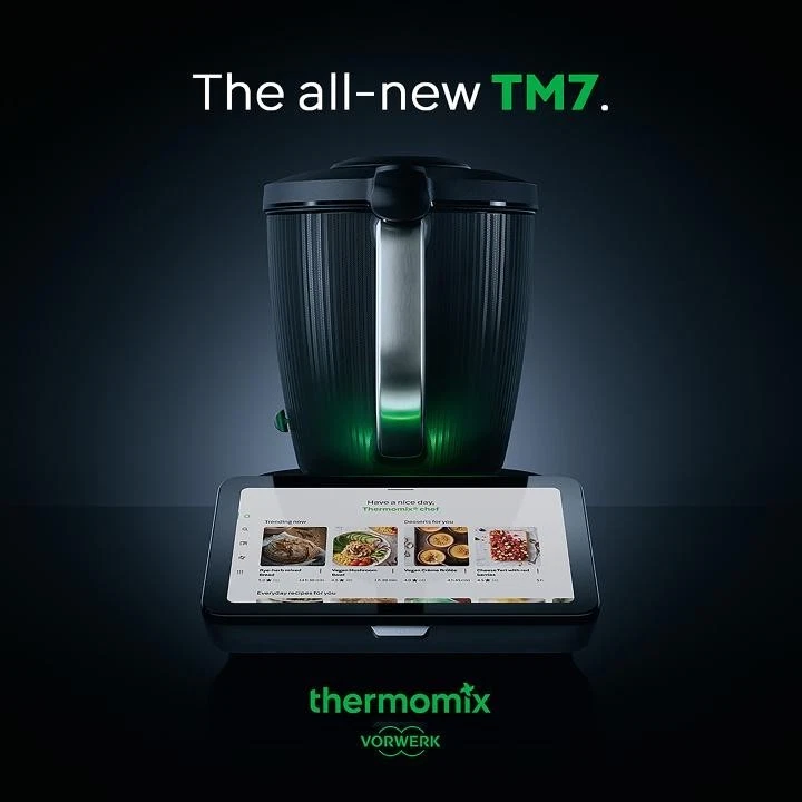 Vorwerk Thermomix TM7 food processor, free shipping Worldwide
Opens in a new window or tab