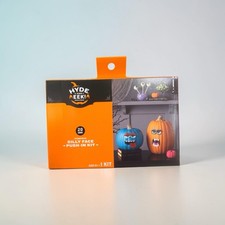 Hyde  Eek Boutique Pumpkin Silly Face Push-In Kit 20 Count Halloween Decor