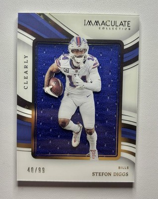 2023 Panini Immaculate Collection Clearly Jerseys Stefon Diggs #CIJ-SD /99