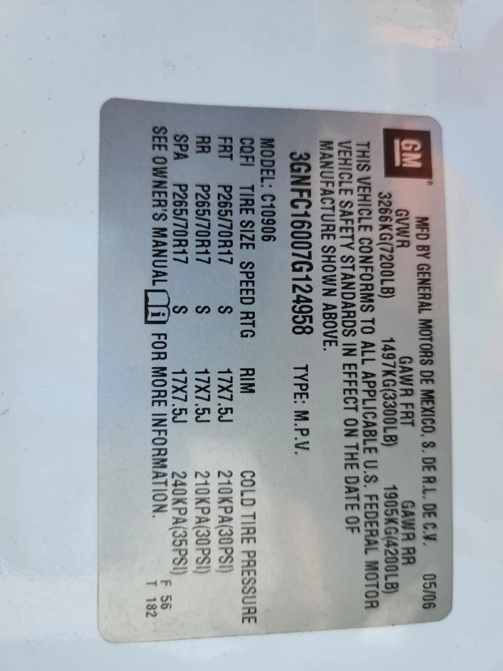 Used Radiator fits: 2007 Chevrolet Suburban 1500 4.8 Grade C Foto 2 de 4