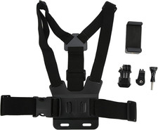 Chest Harness Phone, Mobile Phone Chest Mount Adjustable Cellphone Selfie Chest