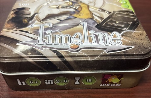 Timeline Diversity Gioco di Carte COMPLETO Asmodee 2013 Eventi Storici Cronologia - Foto 2 di 7