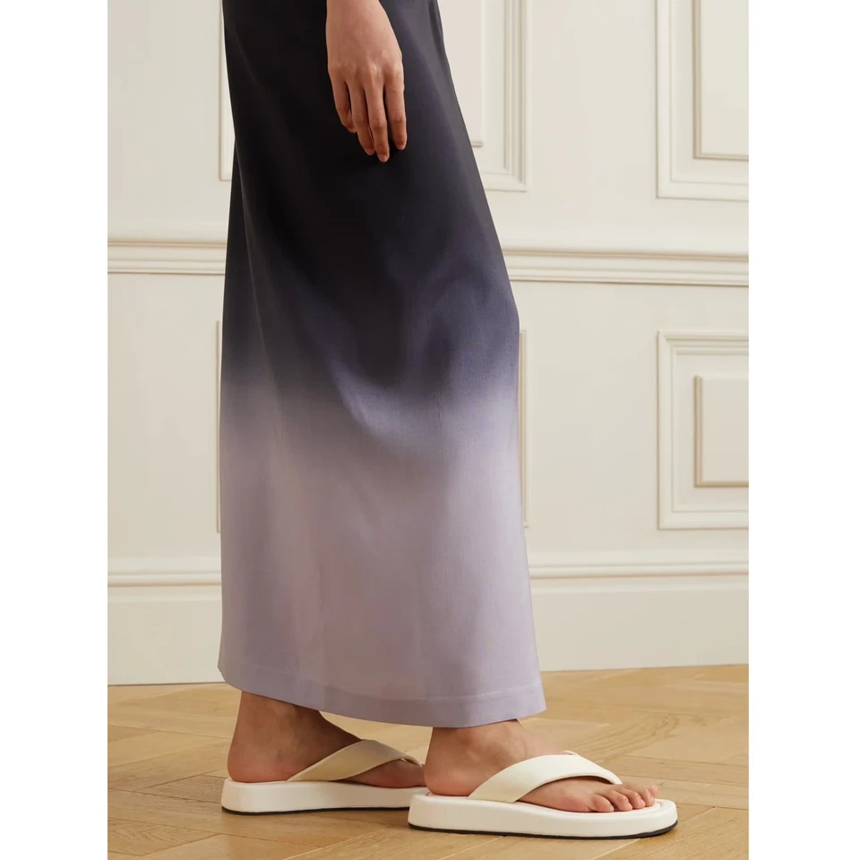 Sandalias de plataforma The Row blancas Ginza correa de cuero y terciopelo talla 37 Foto 2 de 4