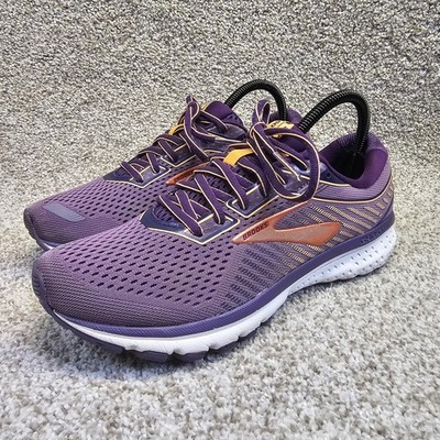 Brooks Ghost 12 Purple Athletic Running Sneakers Women s Size 8B Trainer 