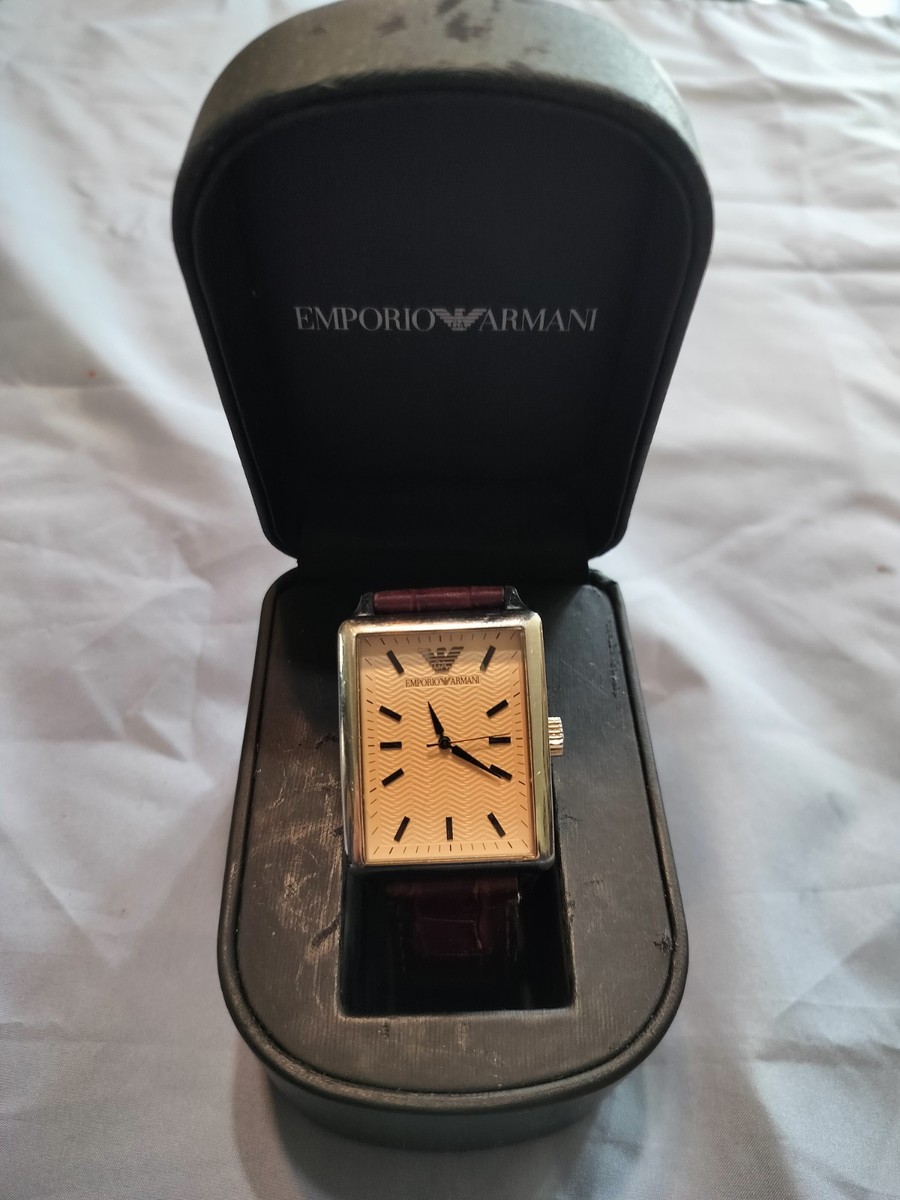 Empario Armani men's wrist watch AR0408/7 - Good Condition | eBay