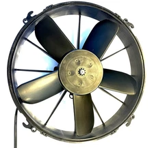 SPAL 30102038 12" High-Performance Puller Fan – 1640 CFM, 12V Radiator Fan