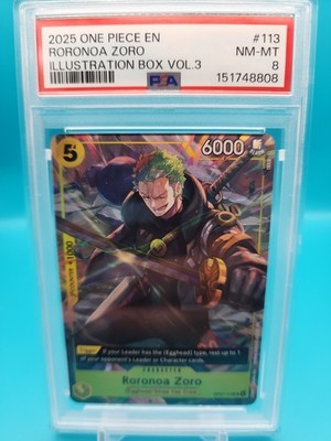 Roronoa Zoro (Illustration Box Vol.3) OP07-113 One Piece Promotion
