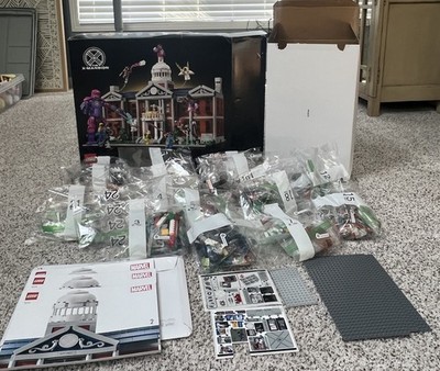 New Lego X-Men X-Mansion 76294 MANSION ONLY NO Sentinel No