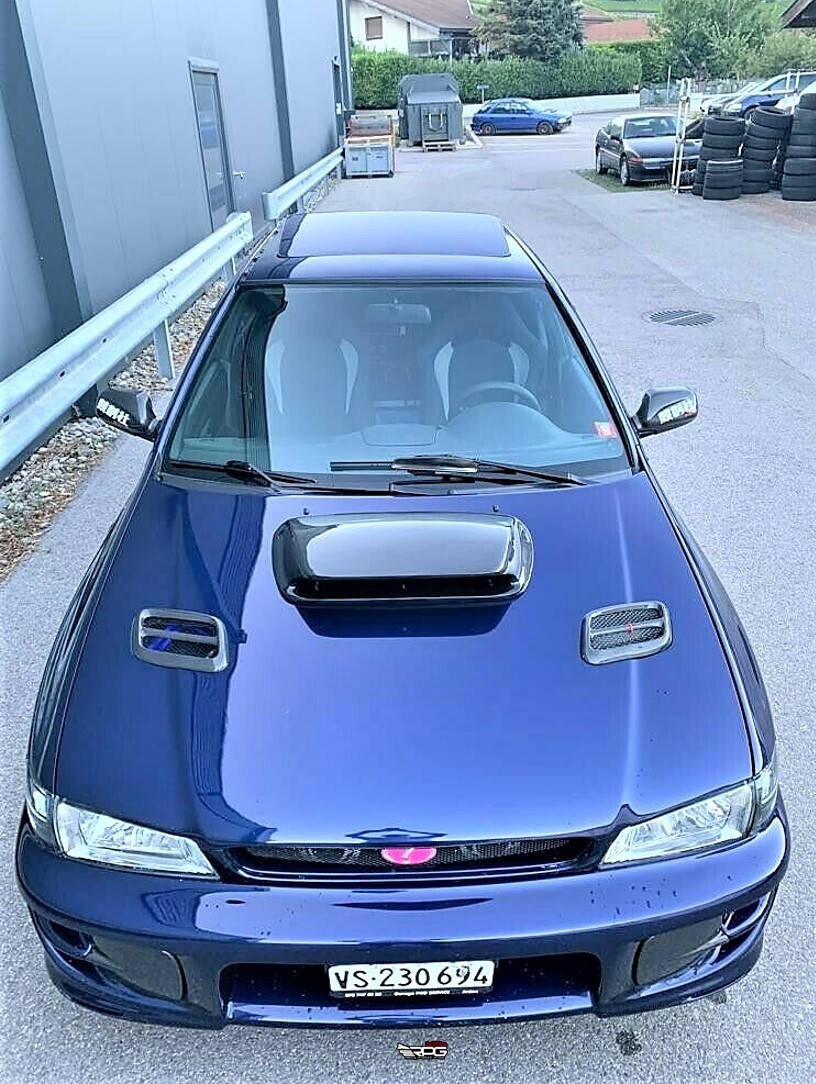 【gabugabu☆】 RPG Carbon 22B P1 Hood Vent for Subaru Impreza WRX STi GC8 GF8 2.5