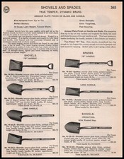 1948 True Temper Cleveland Ohio Dynamic Brand Shovels & Spades Vintage Print Ad