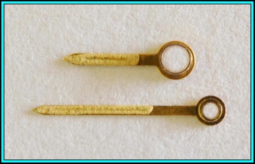 ORIGINAL Vint. OMEGA GOLD HAND SET x 3 Cal. 861 / 321 SPEEDMASTER - N.O.S. 1970s - Picture 4 of 9